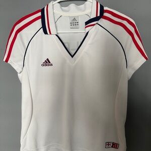 Vintage Adidas 2004 Retro England #7 Soccer Jersey